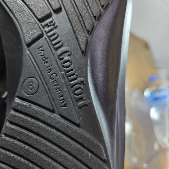 Finn Comfort Rosario Pewter Leather Walking Shoes - Picture 5 of 13